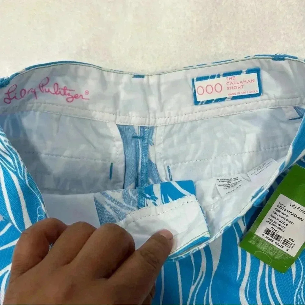 Lilly Pulitzer The Callahan Shorts in Size 000 - Picture 4 of 8